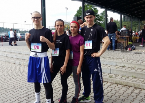 Skorupa Team na biegu charytatywnym